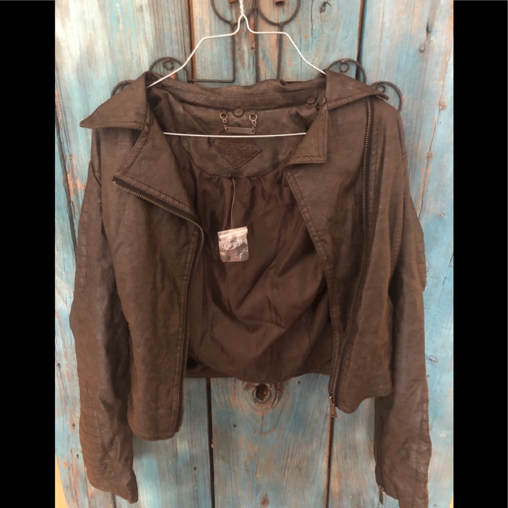 Leather jacket